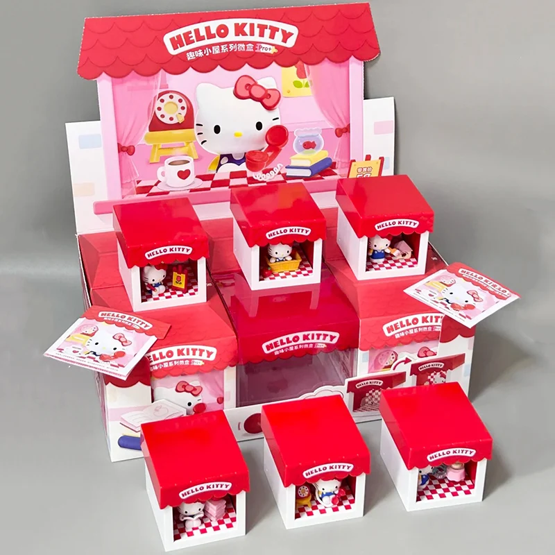 Genuine Hello -Kitty Mini House Series Blind Box Cute Desktop Ornament Collectible Figure Birthday Gift For Girls Anime Lovers
Genuine Hello -Kitty Mini House Series Blind Box Cute Desktop Ornament Collectible Figure Birthday Gift For Girls Anime Lovers