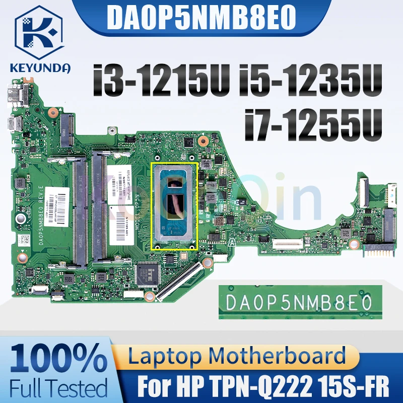 Материнская плата для ноутбука HP TPN-Q222 15S-FR DA0P5NMB8E0 i3-1215U i5-1235U i7-1255U, полностью протестирована
Материнская плата для ноутбука HP TPN-Q222 15S-FR DA0P5NMB8E0 i3-1215U i5-1235U i7-1255U, полностью протестирована