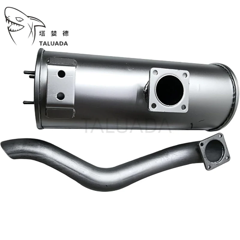 Muffler For Takeuchi TL130 Excavator 4TNV98 Engine 42 * 17CM with Exhaust Pipe Heavy Duty Equipment Parts High Quality
Muffler For Takeuchi TL130 Excavator 4TNV98 Engine 42 * 17CM with Exhaust Pipe Heavy Duty Equipment Parts High Quality