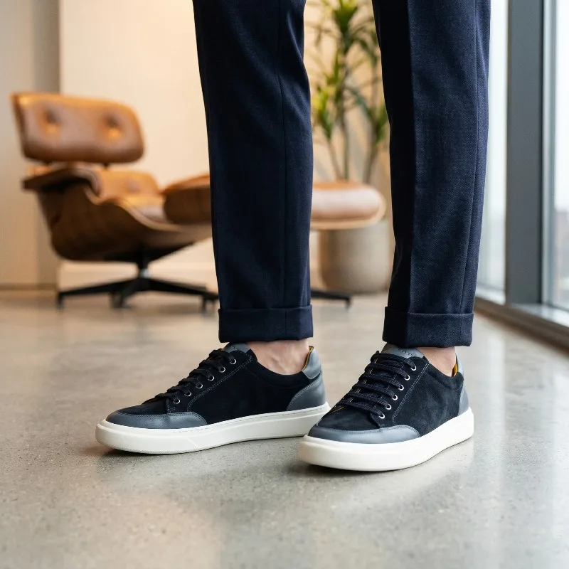 2026 New Men Genuine Leather Skate Shoes Soft Calfskin Upper Lace Up Breathable Comfortable Casual Sneakers Versatile Shoes
2026 New Men Genuine Leather Skate Shoes Soft Calfskin Upper Lace Up Breathable Comfortable Casual Sneakers Versatile Shoes
