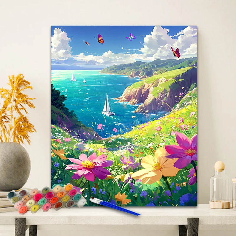 Painting By Numbers Spring is Blooming Anniversary gift on Digital Painting Canvas Acrylic Paint Image Digital Coloring
Painting By Numbers Spring is Blooming Anniversary gift on Digital Painting Canvas Acrylic Paint Image Digital Coloring