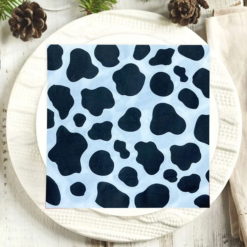 20pcs New farm cow print napkins farm children theme printing creative birthday party decoration arrangement paper placemats
20pcs New farm cow print napkins farm children theme printing creative birthday party decoration arrangement paper placemats