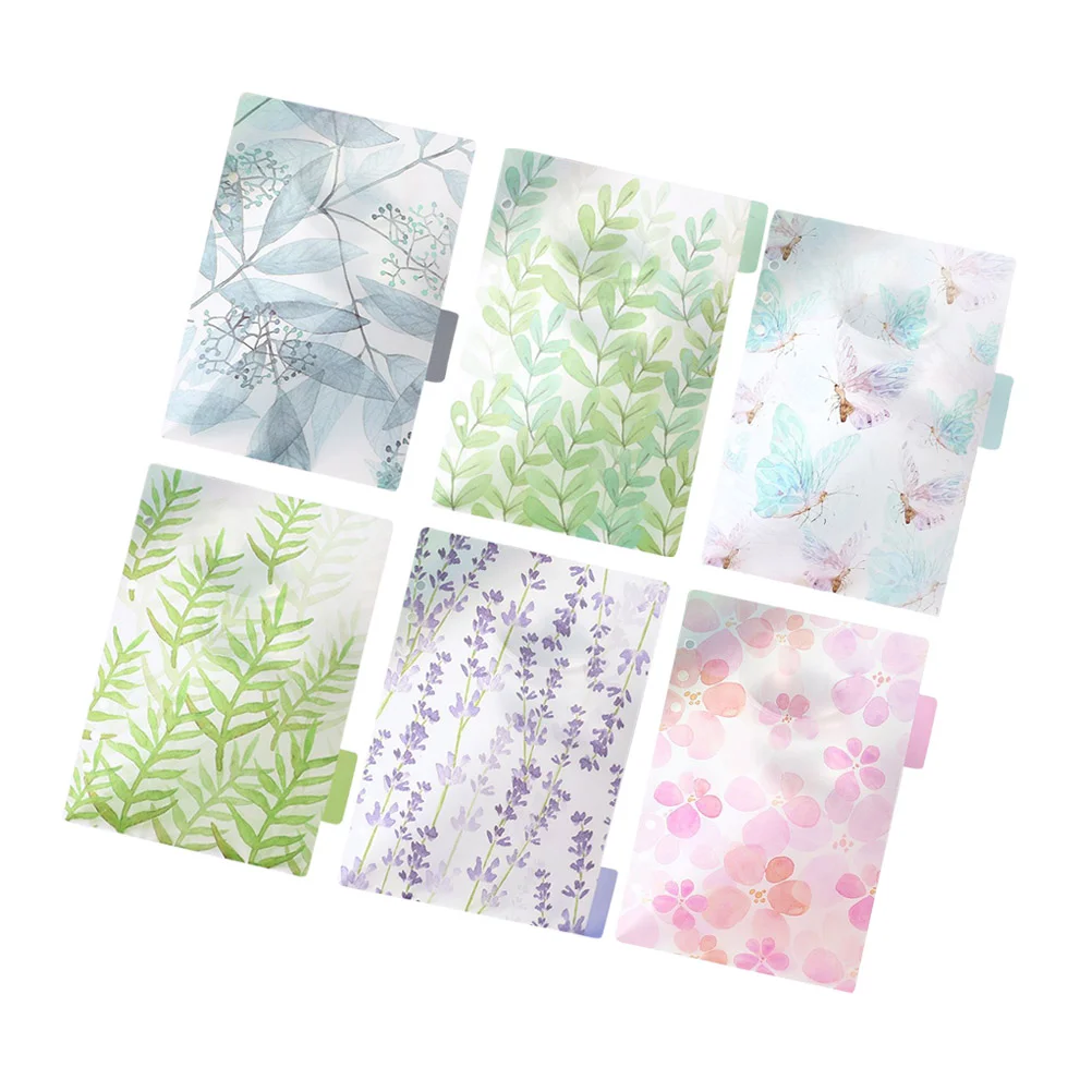 6 Pcs A5 Index Page Loose Leaf Notebook Divider Tab Cards Binders Refill for Spiral
6 Pcs A5 Index Page Loose Leaf Notebook Divider Tab Cards Binders Refill for Spiral