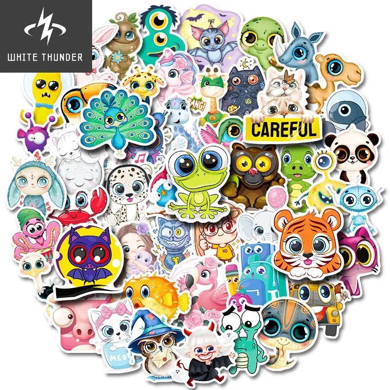 50pcs/set Kawaii Big Eyes Stickers Kids Cute Cartoon Stationery Stickers Scrapbooking Refrigerator Notebook Laptop Toy Sticker
50pcs/set Kawaii Big Eyes Stickers Kids Cute Cartoon Stationery Stickers Scrapbooking Refrigerator Notebook Laptop Toy Sticker