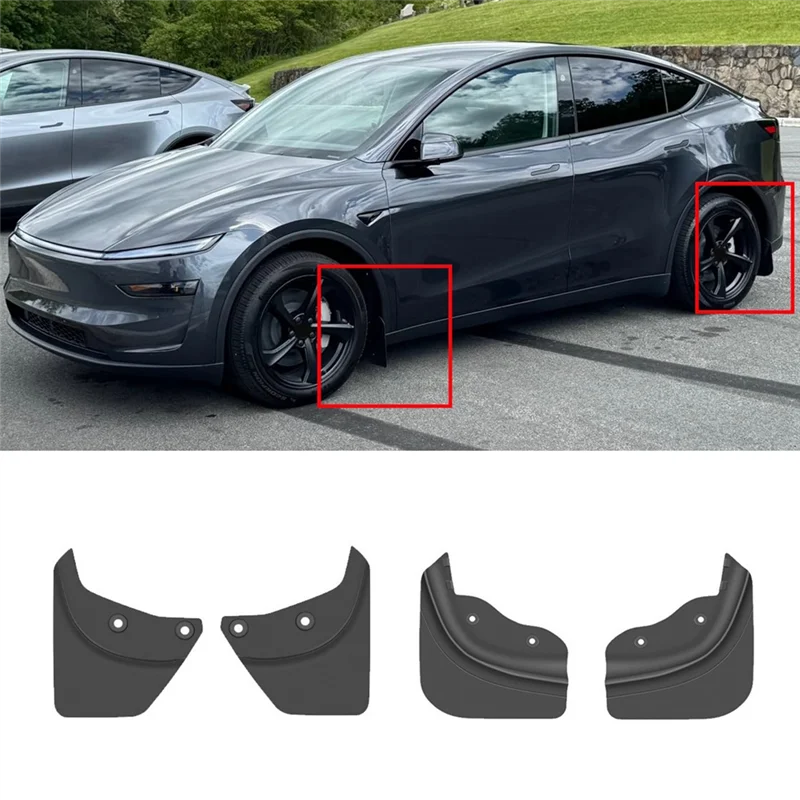 Juniper 2025 For Tesla Model Y Mud Flaps Splash Guards Mud Guard Tire Protector Exterior Accessories No Drilling
Juniper 2025 For Tesla Model Y Mud Flaps Splash Guards Mud Guard Tire Protector Exterior Accessories No Drilling