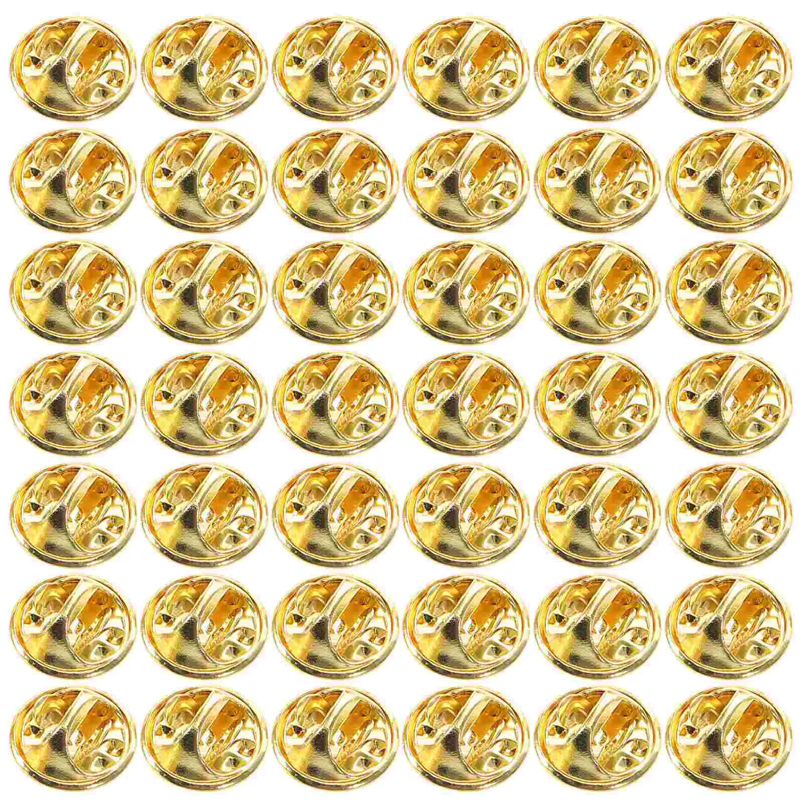 100 Pcs Metal Pin Backs Brass Butterfly Clutch Pin Backs for Brooches Tie Pins Hat Badges Ideal for Business Meetings Weddings
100 Pcs Metal Pin Backs Brass Butterfly Clutch Pin Backs for Brooches Tie Pins Hat Badges Ideal for Business Meetings Weddings