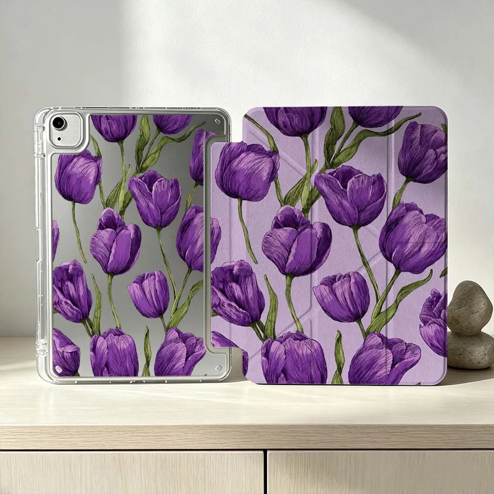 Artistic Purple Tulips For iPad Pro Air mini 6 5 4 3 2 1 11th 10th 6th 5th M5 M4 M3 M2 9gen Foldable 3Y Tablet Case Soft
Artistic Purple Tulips For iPad Pro Air mini 6 5 4 3 2 1 11th 10th 6th 5th M5 M4 M3 M2 9gen Foldable 3Y Tablet Case Soft