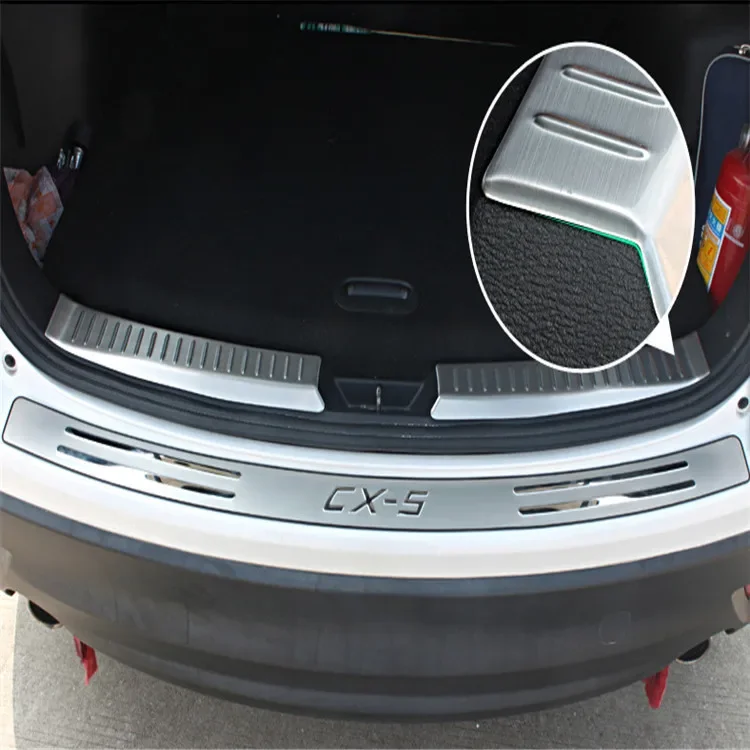 Для Mazda CX-5 2013-2015 накладка из нержавеющей стали на порог багажника, защита от царапин, украшение, автомобильные аксессуары
Для Mazda CX-5 2013-2015 накладка из нержавеющей стали на порог багажника, защита от царапин, украшение, автомобильные аксессуары