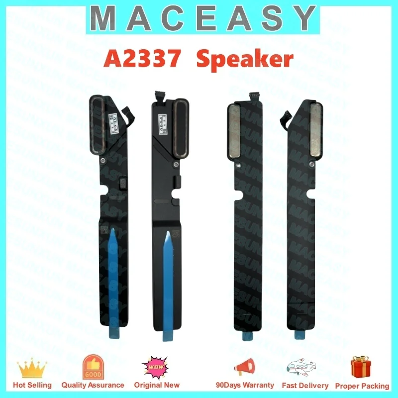 A2337 M1 Loptop Original Bulit-in Louspeaker Use for MacBookAir 13inch Left and Right Speaker Buzzer 2020Year
A2337 M1 Loptop Original Bulit-in Louspeaker Use for MacBookAir 13inch Left and Right Speaker Buzzer 2020Year
