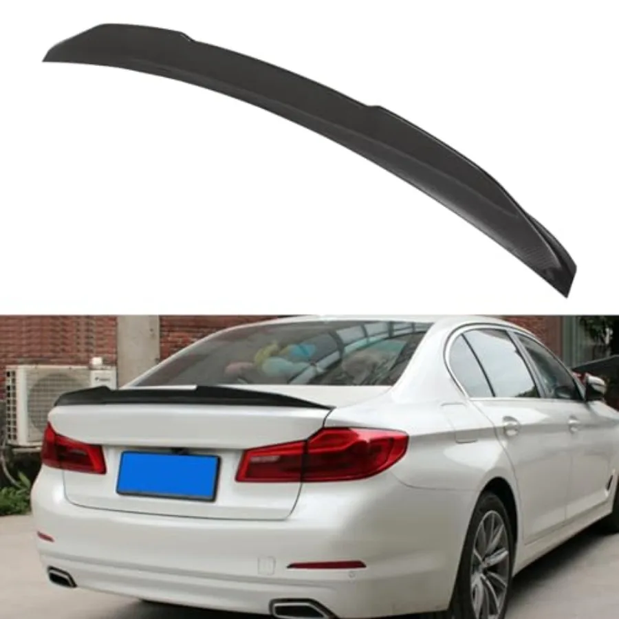 Карбоновый задний спойлер (антикрыло) для BMW G30 G38 530i 540i F90 M5 2017-2021 годов, черный, стильный, для багажника
Карбоновый задний спойлер (антикрыло) для BMW G30 G38 530i 540i F90 M5 2017-2021 годов, черный, стильный, для багажника