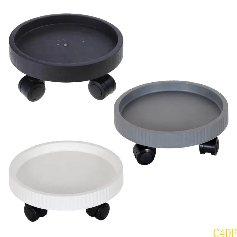 C4DF Round Flower Pot Holder Heavy Duty Anti Deformed Plants Pot Tray with Rollers
C4DF Round Flower Pot Holder Heavy Duty Anti Deformed Plants Pot Tray with Rollers