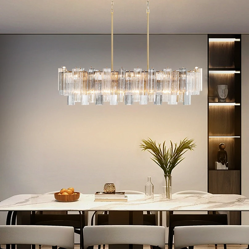 Home Deco Glass Art Grey Clear Mixed Ceiling Chandelier Lighting Suspension Luminaire Lampen Hanging Light For Dinning Room
Home Deco Glass Art Grey Clear Mixed Ceiling Chandelier Lighting Suspension Luminaire Lampen Hanging Light For Dinning Room