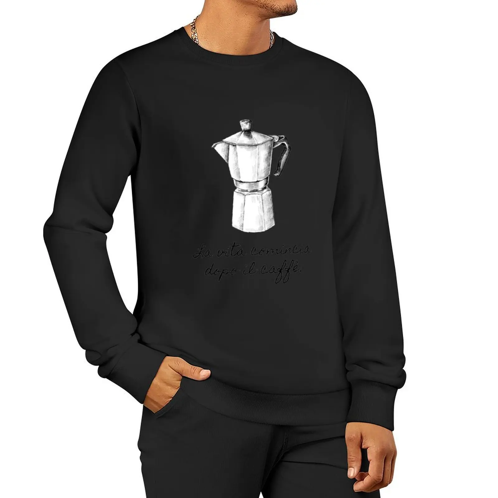 La vita comincia dopo il caffè Pullover Hoodie clothes for men aesthetic sweatshirts
La vita comincia dopo il caffè Pullover Hoodie clothes for men aesthetic sweatshirts