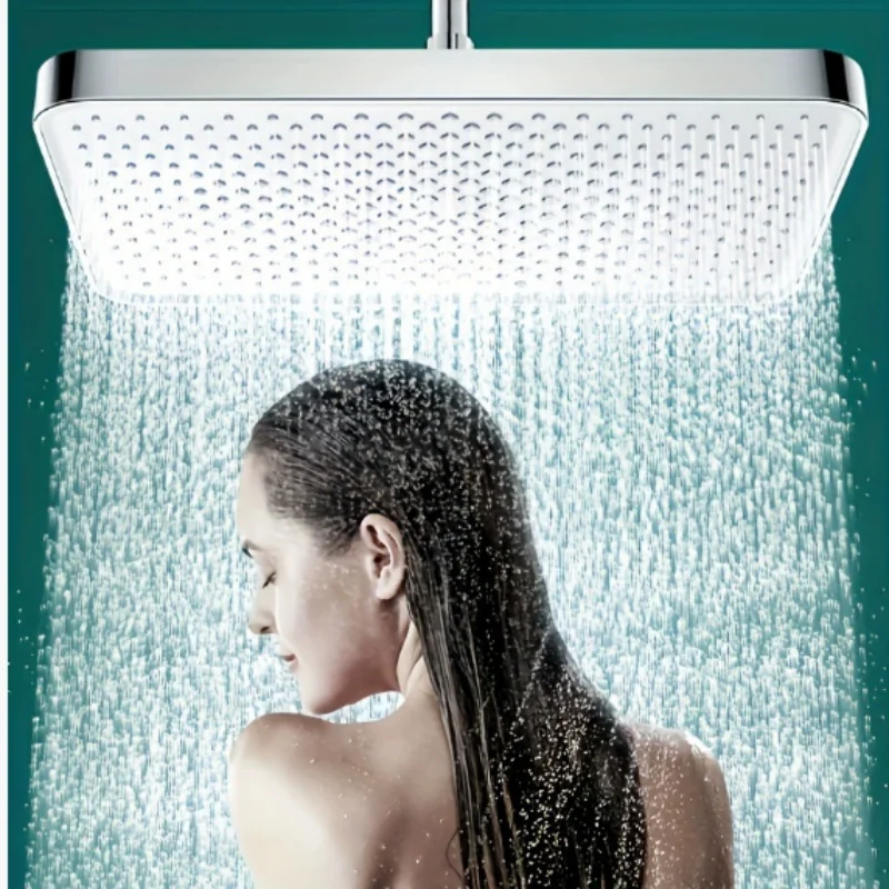 High Pressure Rainfall Shower Head 12 Inch Large Panel Ceiling Mounted Single Head Universal Bathroom Showerhead Water Saving An
High Pressure Rainfall Shower Head 12 Inch Large Panel Ceiling Mounted Single Head Universal Bathroom Showerhead Water Saving An