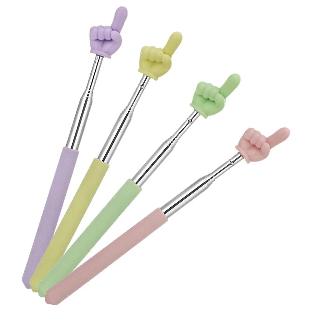 4 Pcs Telescoping Pointer Metal Teacher Hand Talking Sticks Adjustable 21cm to 68cm Smooth Tips Non Damaging Whiteboard
4 Pcs Telescoping Pointer Metal Teacher Hand Talking Sticks Adjustable 21cm to 68cm Smooth Tips Non Damaging Whiteboard