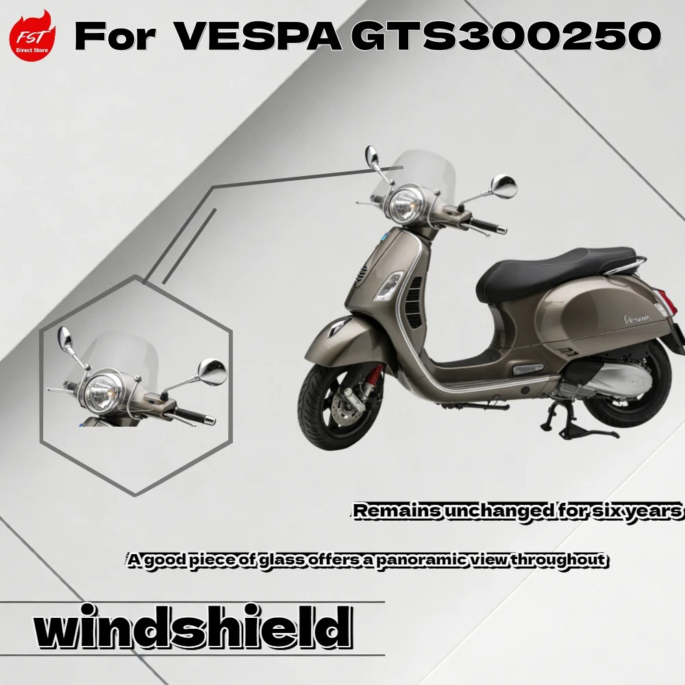 Upgraded Front Windshield Wind Deflector Accessories for VESPA GTS300 - Motorcycle Wind Deflector
Upgraded Front Windshield Wind Deflector Accessories for VESPA GTS300 - Motorcycle Wind Deflector