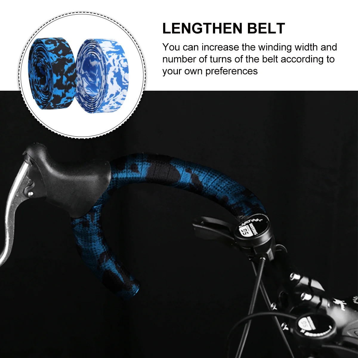 4 Rolls Mountain Bike Handlebar Tape Wrap Camouflage Blue Black Camouflage Blue White Non-Slip Belt Bicycle Grip Ribbon DIY
4 Rolls Mountain Bike Handlebar Tape Wrap Camouflage Blue Black Camouflage Blue White Non-Slip Belt Bicycle Grip Ribbon DIY
