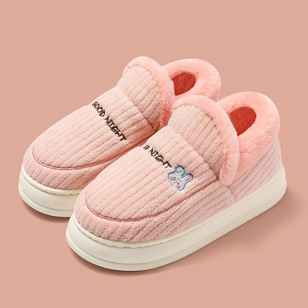 ZHIDA Winter Woman Slippers Plush Interior Anti Slip Sole Thick Bottom Embroider Indoor Outdoor Fashion Warm Slippers
ZHIDA Winter Woman Slippers Plush Interior Anti Slip Sole Thick Bottom Embroider Indoor Outdoor Fashion Warm Slippers