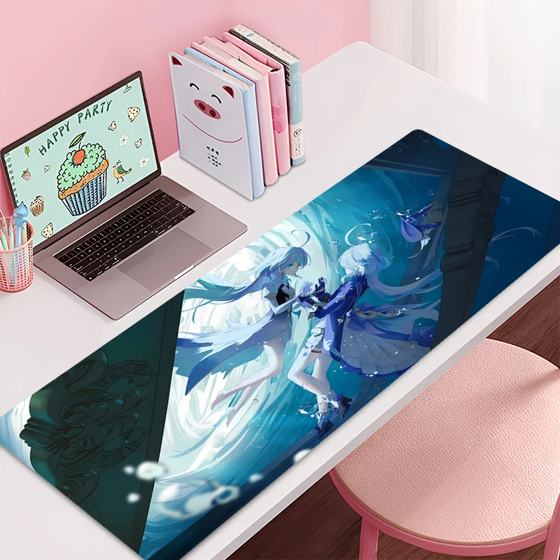Mouse pad Large Genshin Impact Furina e-sports game player mouse pad laptop keyboard pad non-slip mat coaster PC carpet Mousepad
Mouse pad Large Genshin Impact Furina e-sports game player mouse pad laptop keyboard pad non-slip mat coaster PC carpet Mousepad