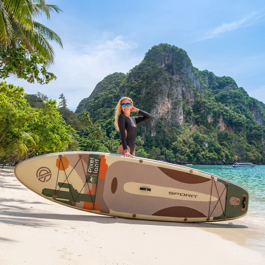 High Quality Inflatable Standup Paddle Board Portable 11'6"*35"*6" Inflatable Sup Board Beginner Friendly Sup Gonfiabile
High Quality Inflatable Standup Paddle Board Portable 11'6"*35"*6" Inflatable Sup Board Beginner Friendly Sup Gonfiabile