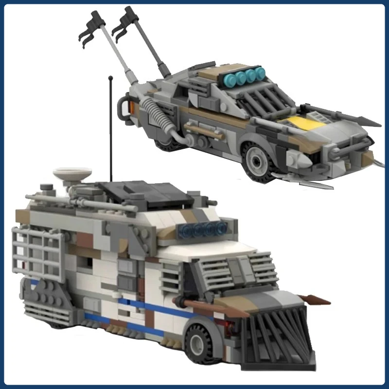 MOC Zombie Doom Brick Technical Car Communication Car and Doomsday Muscle Car Speed Champions Vehicles Building Blocks Toys
MOC Zombie Doom Brick Technical Car Communication Car and Doomsday Muscle Car Speed Champions Vehicles Building Blocks Toys