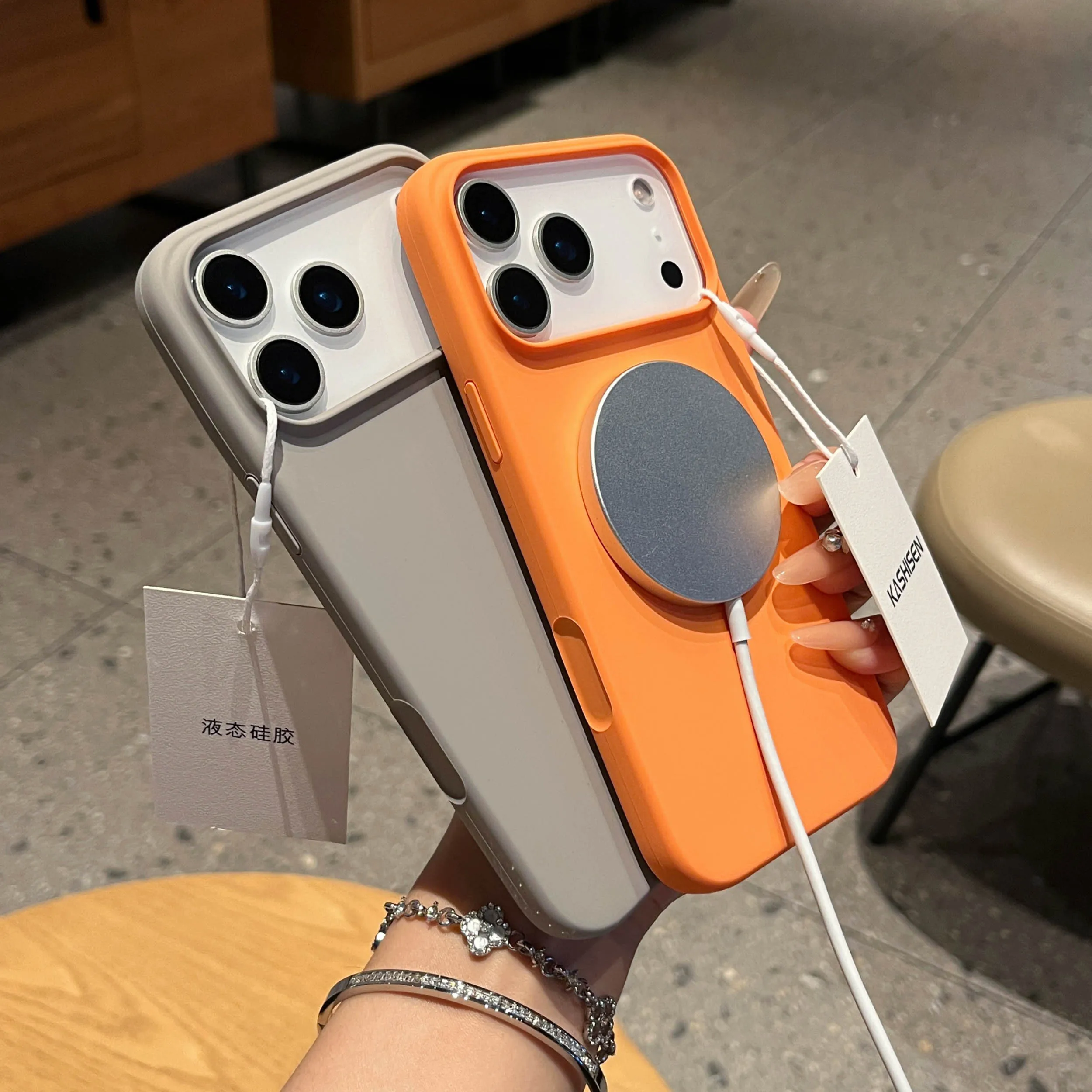 Ultra-thin Frosted Liquid Silicone Magnetic Phone Case For Magsafe For iPhone 16 15 14 13 17 Pro Max Shockproof phone case
Ultra-thin Frosted Liquid Silicone Magnetic Phone Case For Magsafe For iPhone 16 15 14 13 17 Pro Max Shockproof phone case
