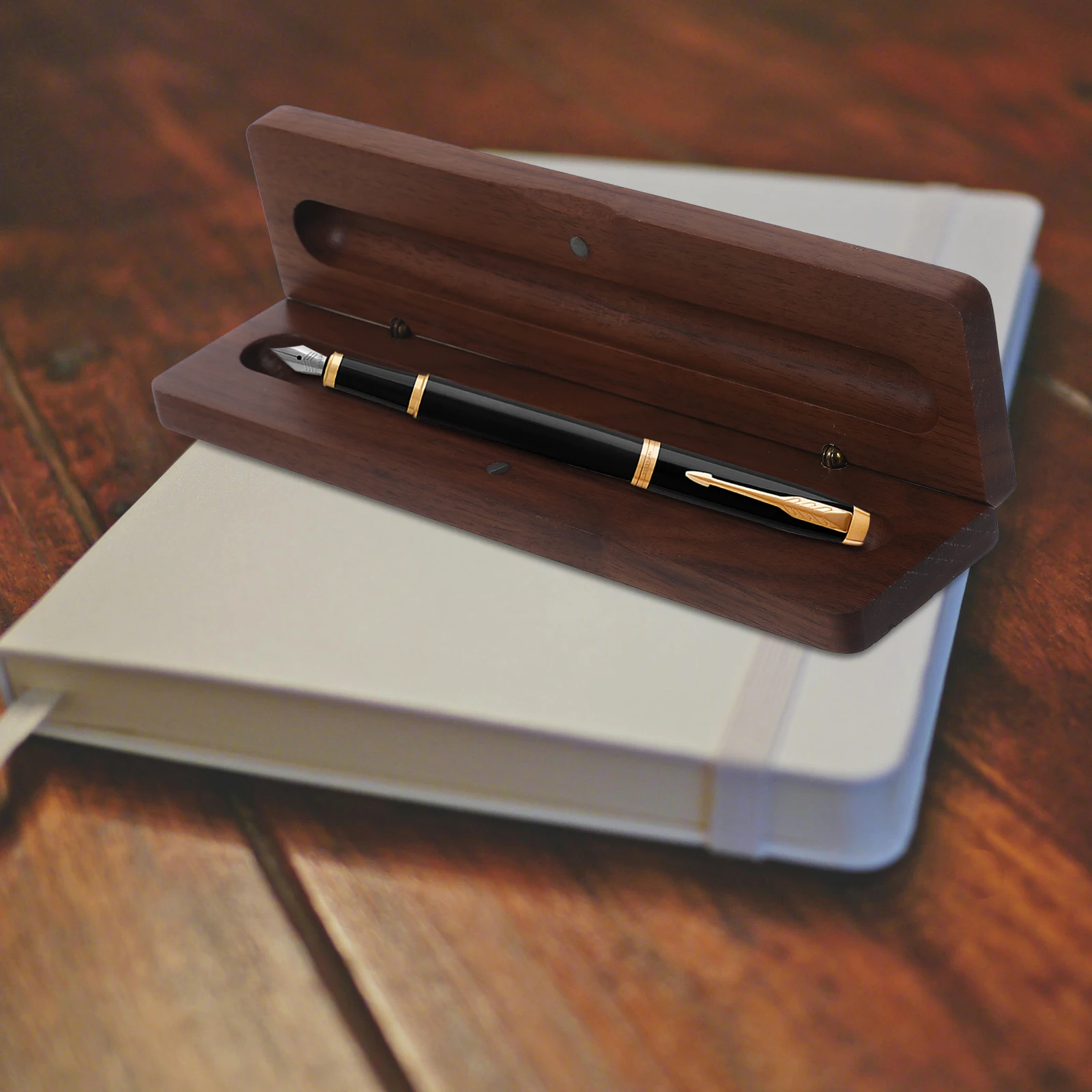 Walnut Pen Case Single Slot Wooden Storage Organizer Eco Friendly Desk Student SuppliesVintage Design Magnetic Clamshell Easy
Walnut Pen Case Single Slot Wooden Storage Organizer Eco Friendly Desk Student SuppliesVintage Design Magnetic Clamshell Easy