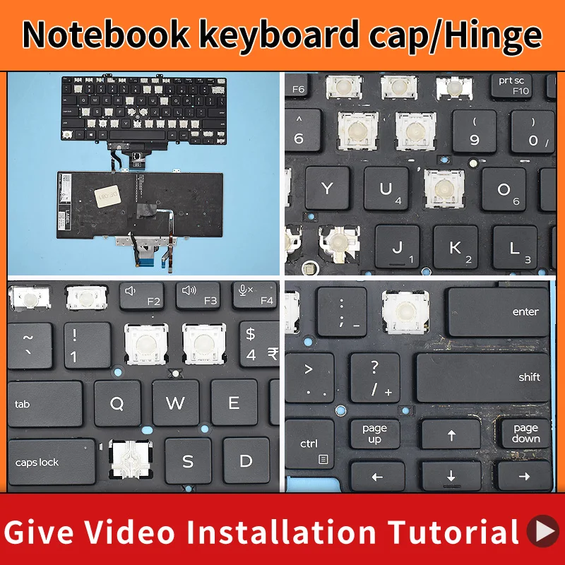 Replacement Original Key Cap Hinge For DEll Latitude 3400 5400 5401 5402 5410 5411 7400 7410 P98G Laptop Keyboard KeyCap
Replacement Original Key Cap Hinge For DEll Latitude 3400 5400 5401 5402 5410 5411 7400 7410 P98G Laptop Keyboard KeyCap