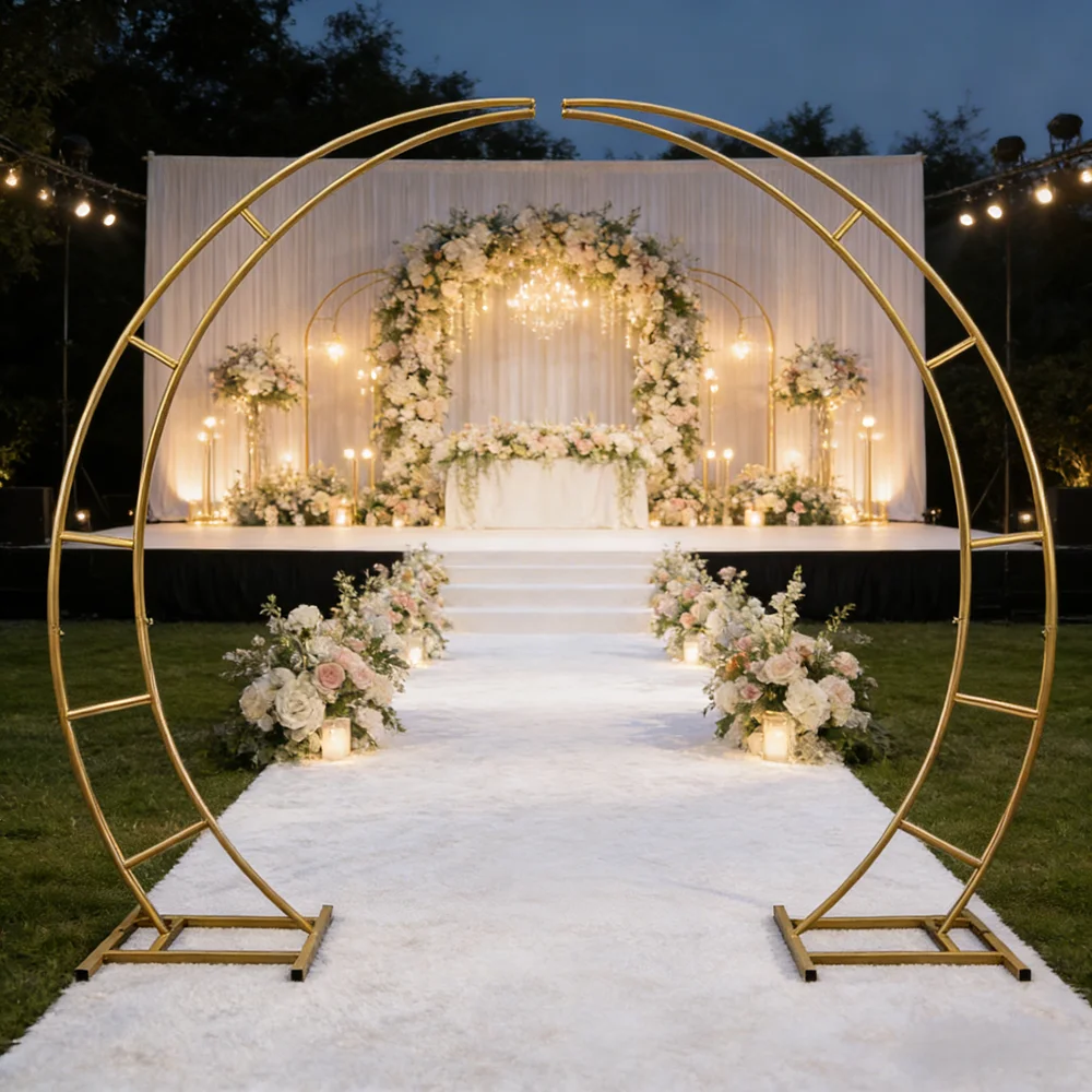 2026 New Design Symmetrical Horn-Shaped Arch, Wedding Party Outdoor Room Artificial Flower Decorative Arch Backdrop
2026 New Design Symmetrical Horn-Shaped Arch, Wedding Party Outdoor Room Artificial Flower Decorative Arch Backdrop