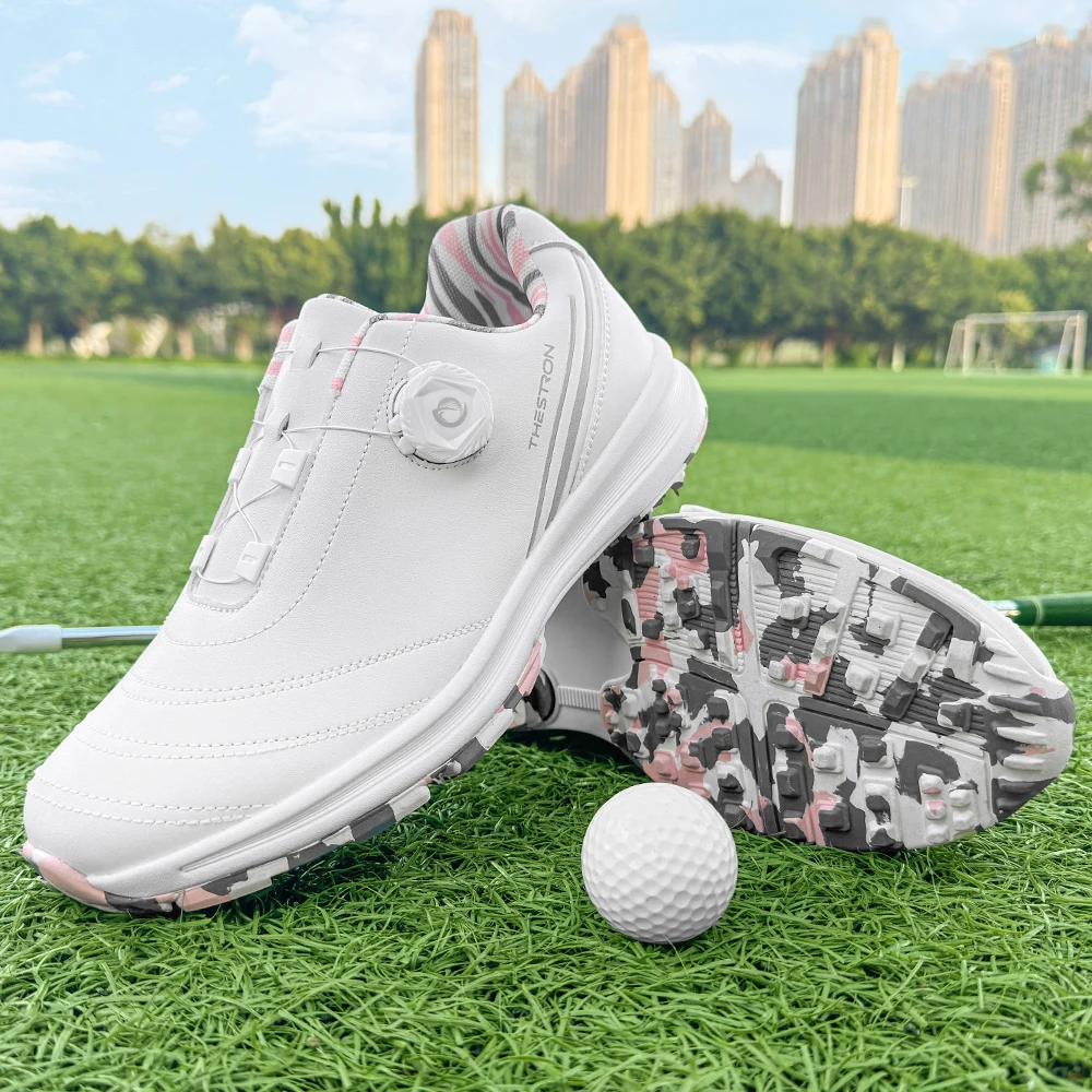 Обувь для гольфа, женские водонепроницаемые кроссовки, нескользящие легкие ручки, удобная обувь без шипов, уличная прогулочная обувь
Обувь для гольфа, женские водонепроницаемые кроссовки, нескользящие легкие ручки, удобная обувь без шипов, уличная прогулочная обувь