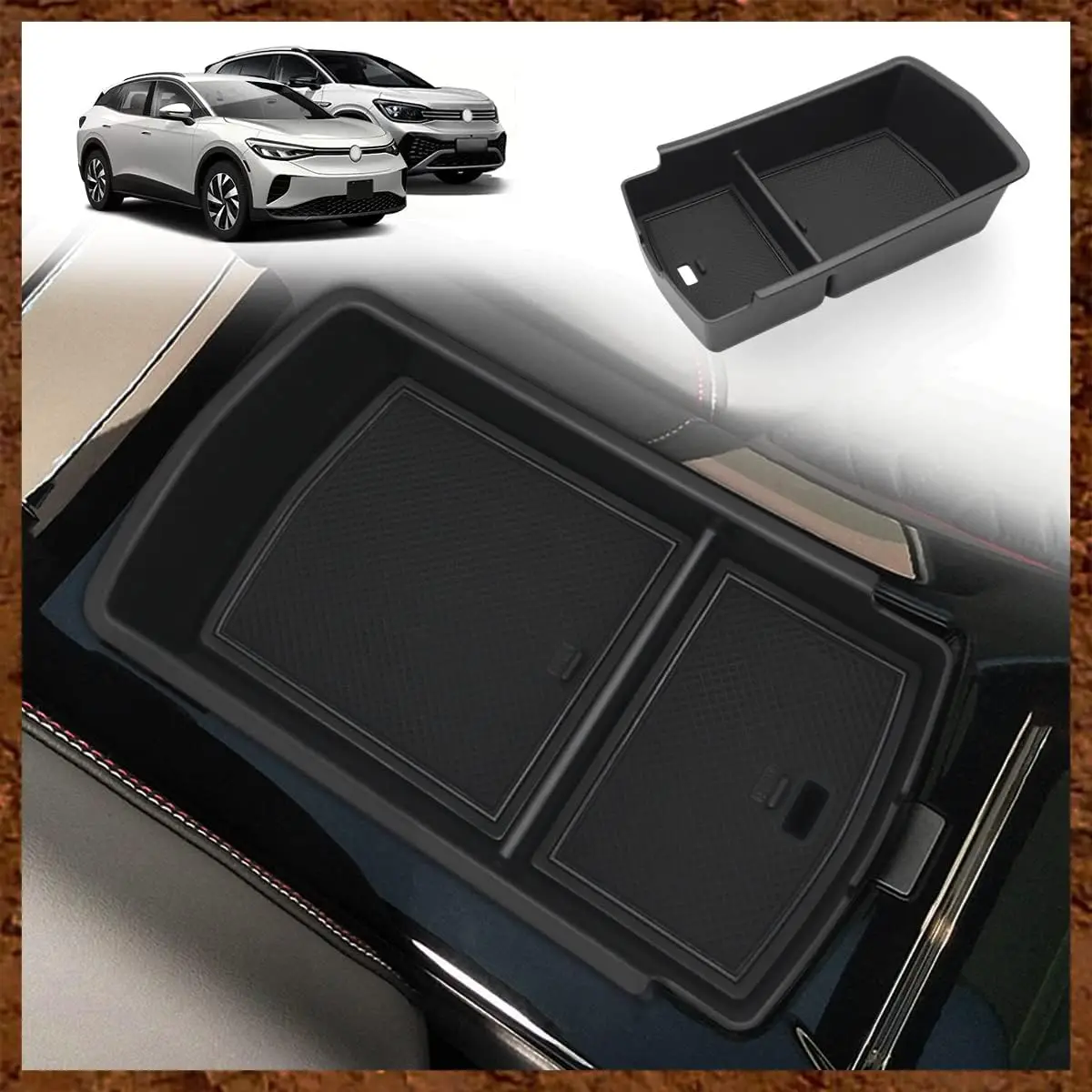 For 2023 2024 VW ID.4 ID6 Center Console Storage Box Organizer Center Console Tray Armrest Storage Car Tray Interior Accessories
For 2023 2024 VW ID.4 ID6 Center Console Storage Box Organizer Center Console Tray Armrest Storage Car Tray Interior Accessories