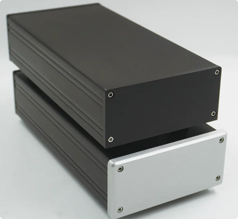 YR/ All aluminum amplifier chassis /Decoder/ power filter/Power Amplifier Chassis/ AMP Enclosure DIY box (118 *54 *240mm)
YR/ All aluminum amplifier chassis /Decoder/ power filter/Power Amplifier Chassis/ AMP Enclosure DIY box (118 *54 *240mm)