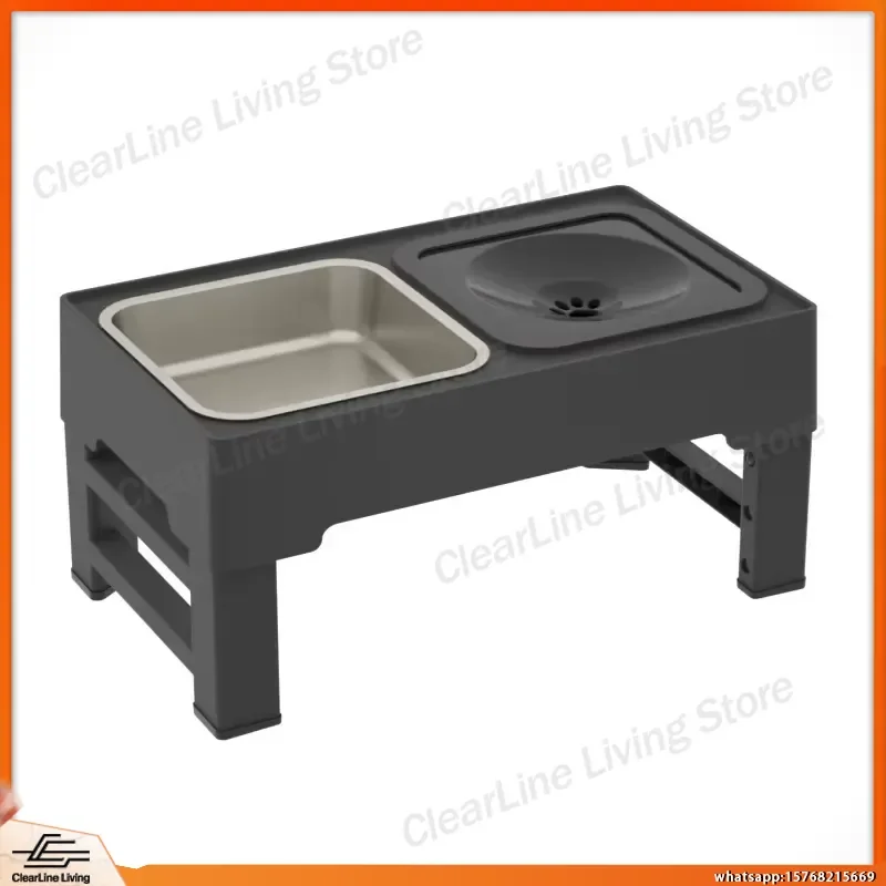 2 in 1 Adjustable Elevated Slow Feeding Dog Bowl with Non-Slip Base for Food and Water Pet Feeder Desktop Dog Bowl Automatic
2 in 1 Adjustable Elevated Slow Feeding Dog Bowl with Non-Slip Base for Food and Water Pet Feeder Desktop Dog Bowl Automatic
