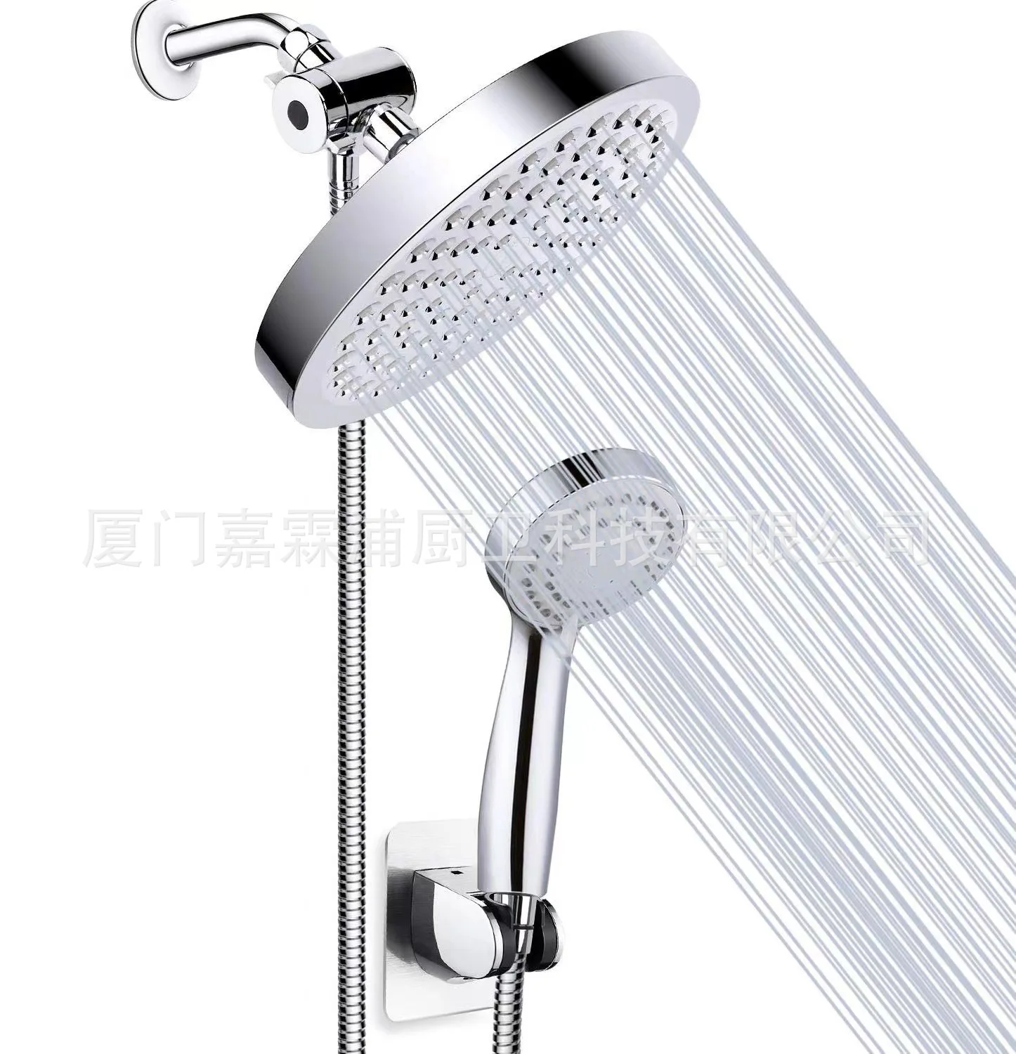 Санитарная продукция для внешней торговли, американская футболка с скрытым кронштейном и розеткой, двойной душевой набор
Санитарная продукция для внешней торговли, американская футболка с скрытым кронштейном и розеткой, двойной душевой набор