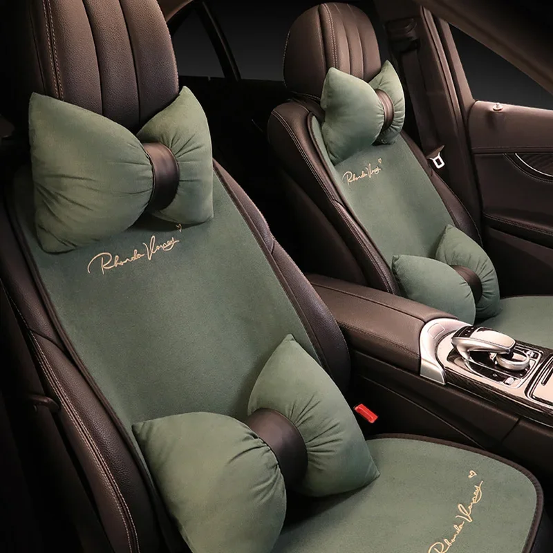 Suede Four Seasons Car Seat Cushion Winter Warmth Four season constant temperature Ins style cushion Automotive Interior
Suede Four Seasons Car Seat Cushion Winter Warmth Four season constant temperature Ins style cushion Automotive Interior