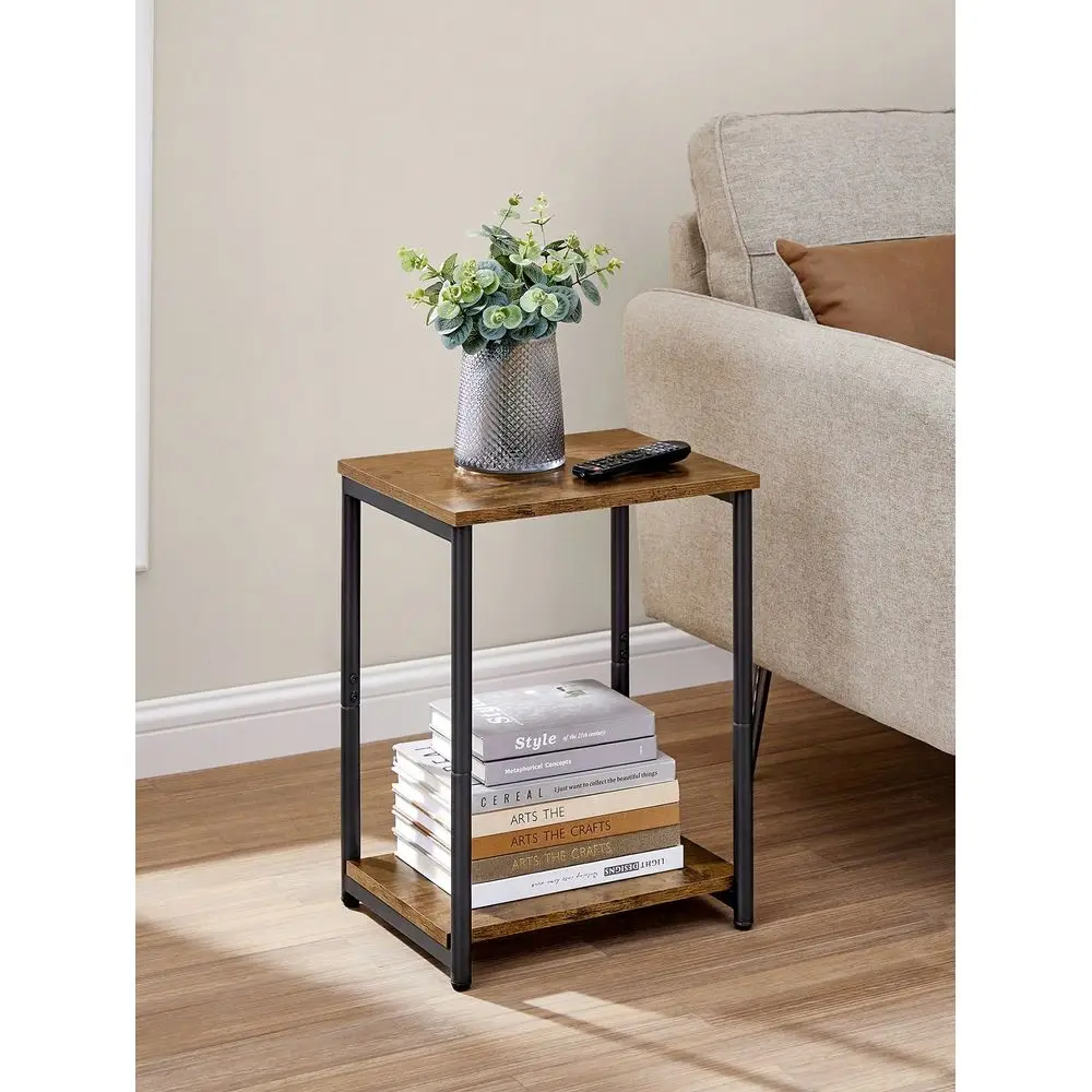 Side Table, Small End Table, Nightstand For Living Room, Bedroom, Office, Bathroom, Rustic Brown And Black ULET271B01, 5.7 L X
Side Table, Small End Table, Nightstand For Living Room, Bedroom, Office, Bathroom, Rustic Brown And Black ULET271B01, 5.7 L X