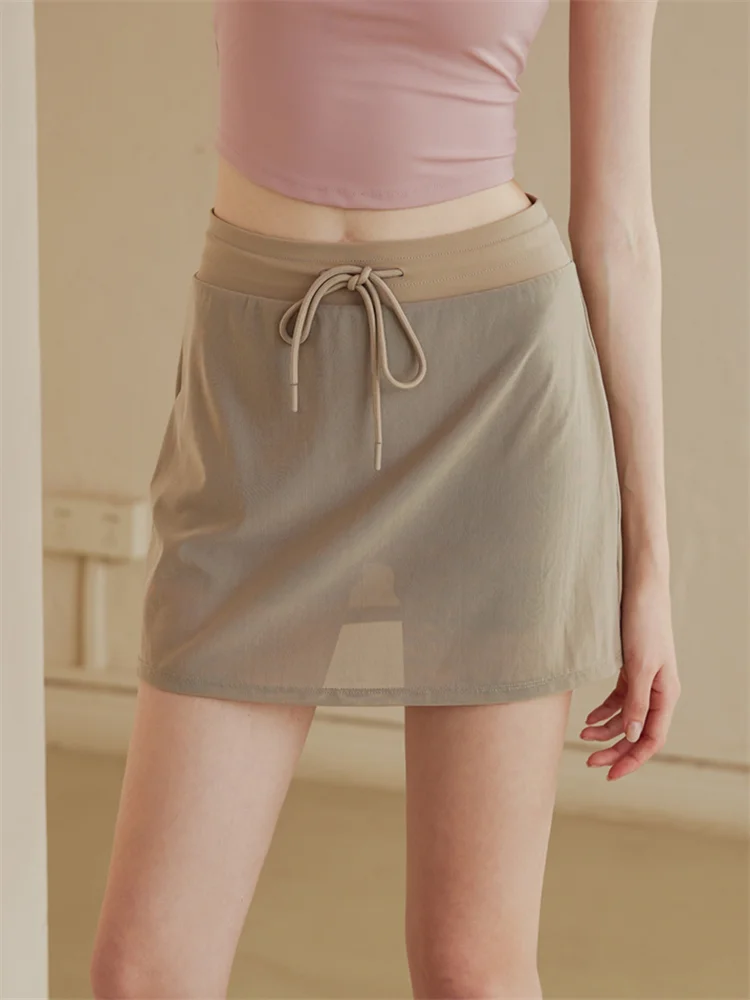 Spor Me Tennis Skirt Women's Anti-Light Outerwear Yoga Fitn Net Ball Skort A-Line Skirt Pants High Waist ort Length
Spor Me Tennis Skirt Women's Anti-Light Outerwear Yoga Fitn Net Ball Skort A-Line Skirt Pants High Waist ort Length