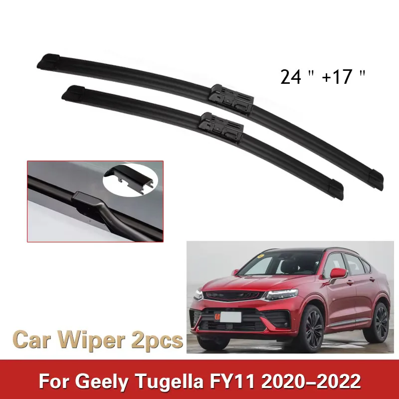 Car Wiper Blades For Geely Tugella FY11 2020 2021 2022 Car Accessories Front Windscreen Wiper Blade Brushes Cutter accessories
Car Wiper Blades For Geely Tugella FY11 2020 2021 2022 Car Accessories Front Windscreen Wiper Blade Brushes Cutter accessories