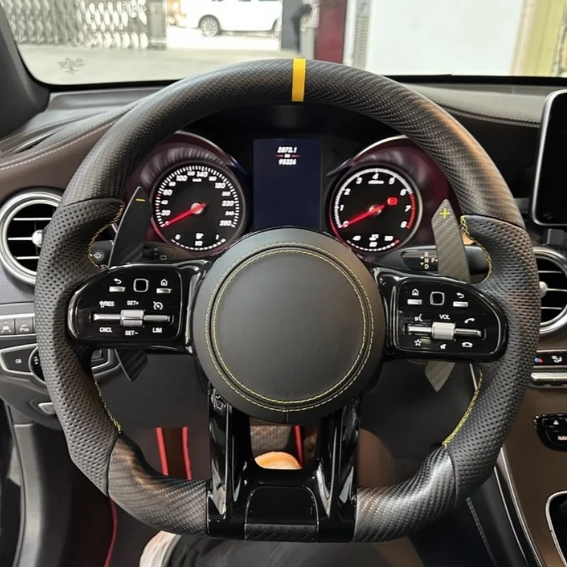 Car Steering Wheel Custom Made Leather For Mercedes Benz 809 for G63 E250 X290 W204 W205 W218 W222 W463 C463 C280 Accessories
Car Steering Wheel Custom Made Leather For Mercedes Benz 809 for G63 E250 X290 W204 W205 W218 W222 W463 C463 C280 Accessories