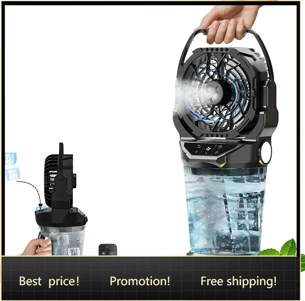 Bestseller2026 New Portable Misting Fan with 30000mAh Rechargeable Battery, 120° Auto Oscillating Battery Powered Fan, 4 Speeds
Bestseller2026 New Portable Misting Fan with 30000mAh Rechargeable Battery, 120° Auto Oscillating Battery Powered Fan, 4 Speeds