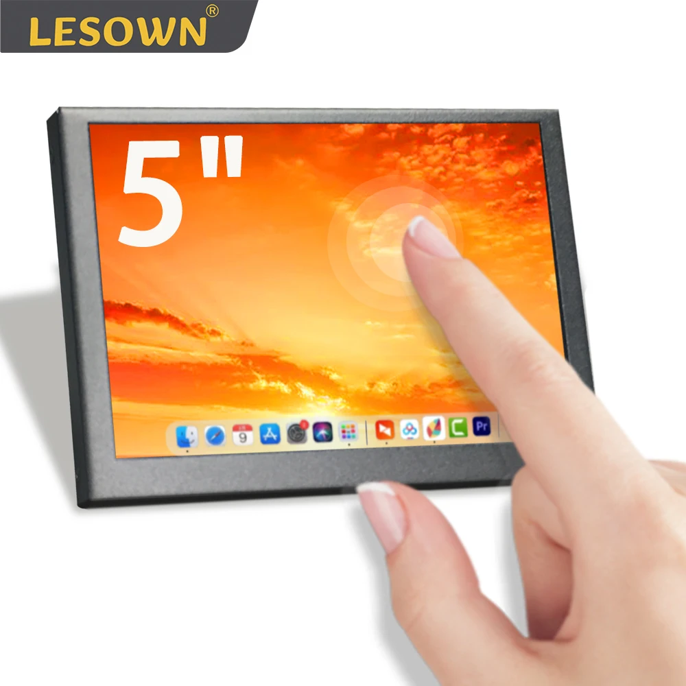 Мини-мониторы LESOWN, 5 дюймов, 800x48 0 IPS HDMI, маленький сенсорный экран, компьютер, вторичный дисплей для ПК, ноутбука, Mac, Raspberry Pi
Мини-мониторы LESOWN, 5 дюймов, 800x48 0 IPS HDMI, маленький сенсорный экран, компьютер, вторичный дисплей для ПК, ноутбука, Mac, Raspberry Pi
