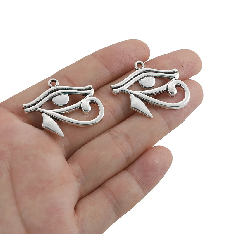 10pcs/lot Eye Of Horus Alloy Charms Lucky Pendant for DIY Handmade Earrings Bracelet Necklace Jewelry Making Accessories
10pcs/lot Eye Of Horus Alloy Charms Lucky Pendant for DIY Handmade Earrings Bracelet Necklace Jewelry Making Accessories