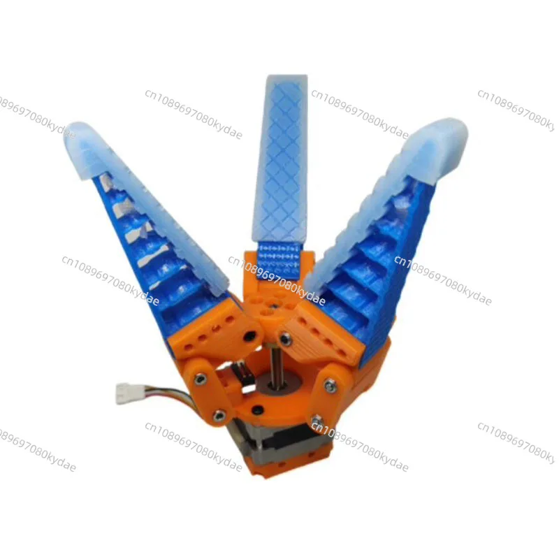 Adaptive Electric Stepper Actuator Gripper - Flexible 3-finger soft silicone gripper
Adaptive Electric Stepper Actuator Gripper - Flexible 3-finger soft silicone gripper