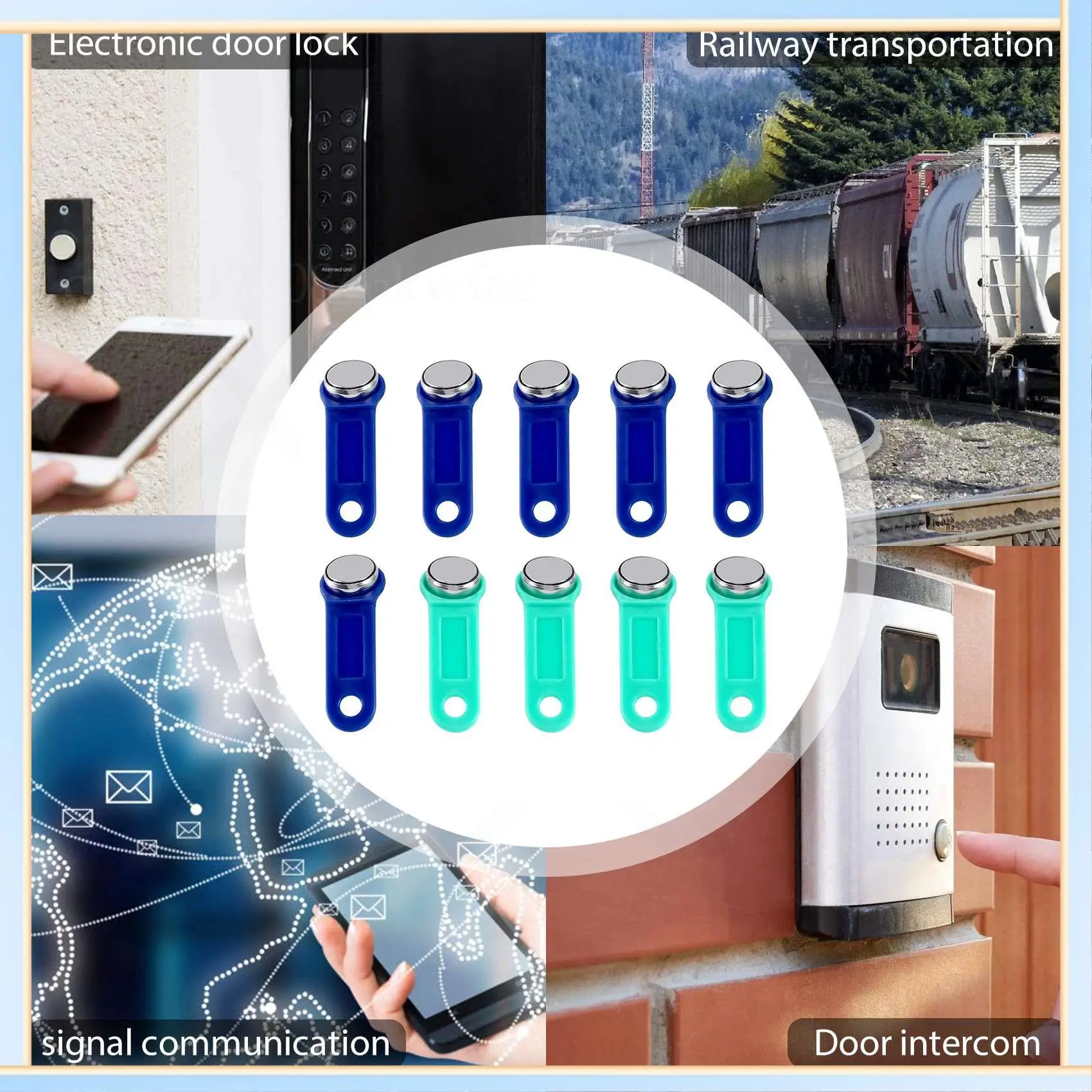 -A60I 10Pcs/Lot Rewritable RFID Contact Memory Key RW1990 Ibutton For Copy Card Sauna Dallas Keys Cards
-A60I 10Pcs/Lot Rewritable RFID Contact Memory Key RW1990 Ibutton For Copy Card Sauna Dallas Keys Cards