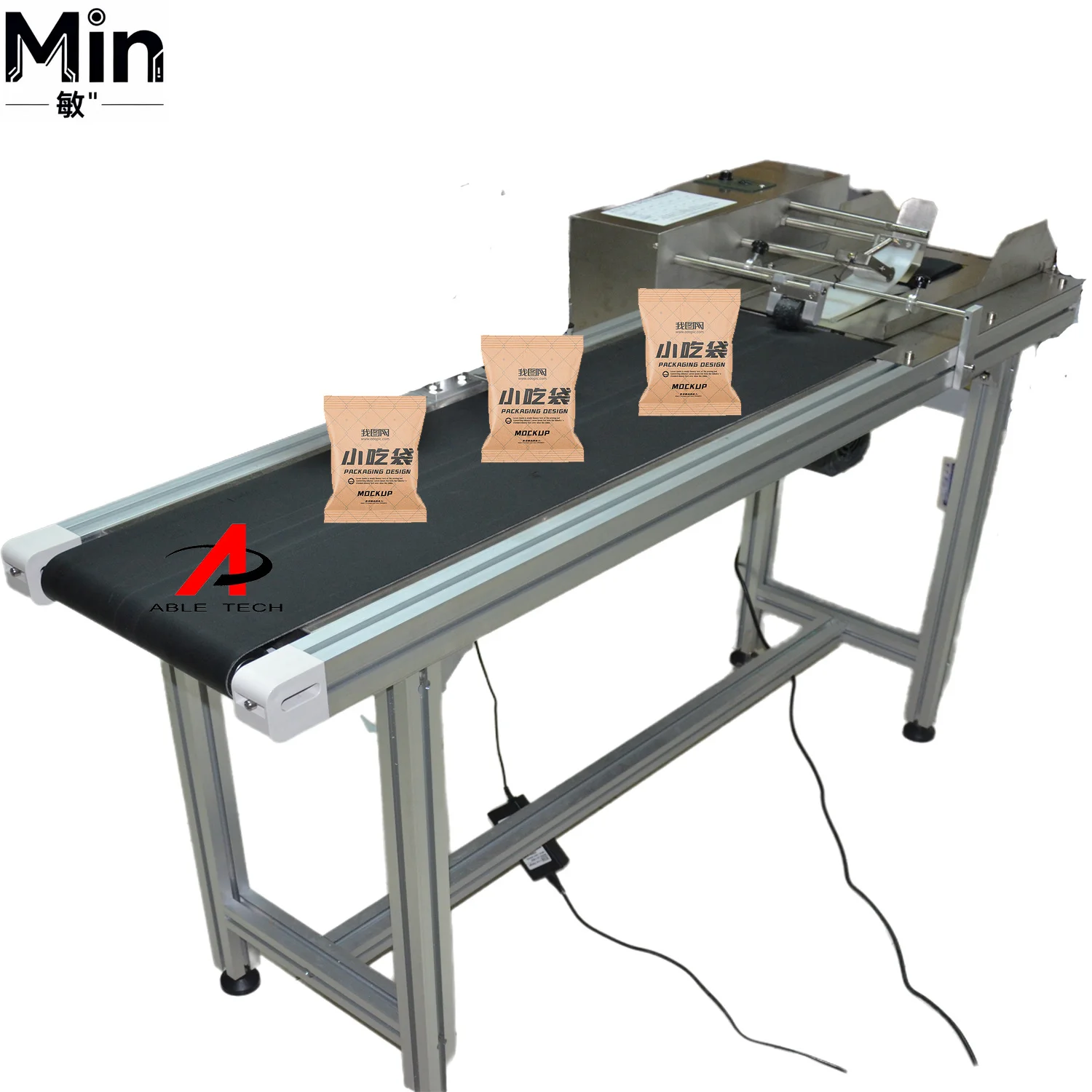ABLE Automatic Paging Counting Machine, Conveyor Pouch Feeder with Printer for Paper Bags
ABLE Automatic Paging Counting Machine, Conveyor Pouch Feeder with Printer for Paper Bags