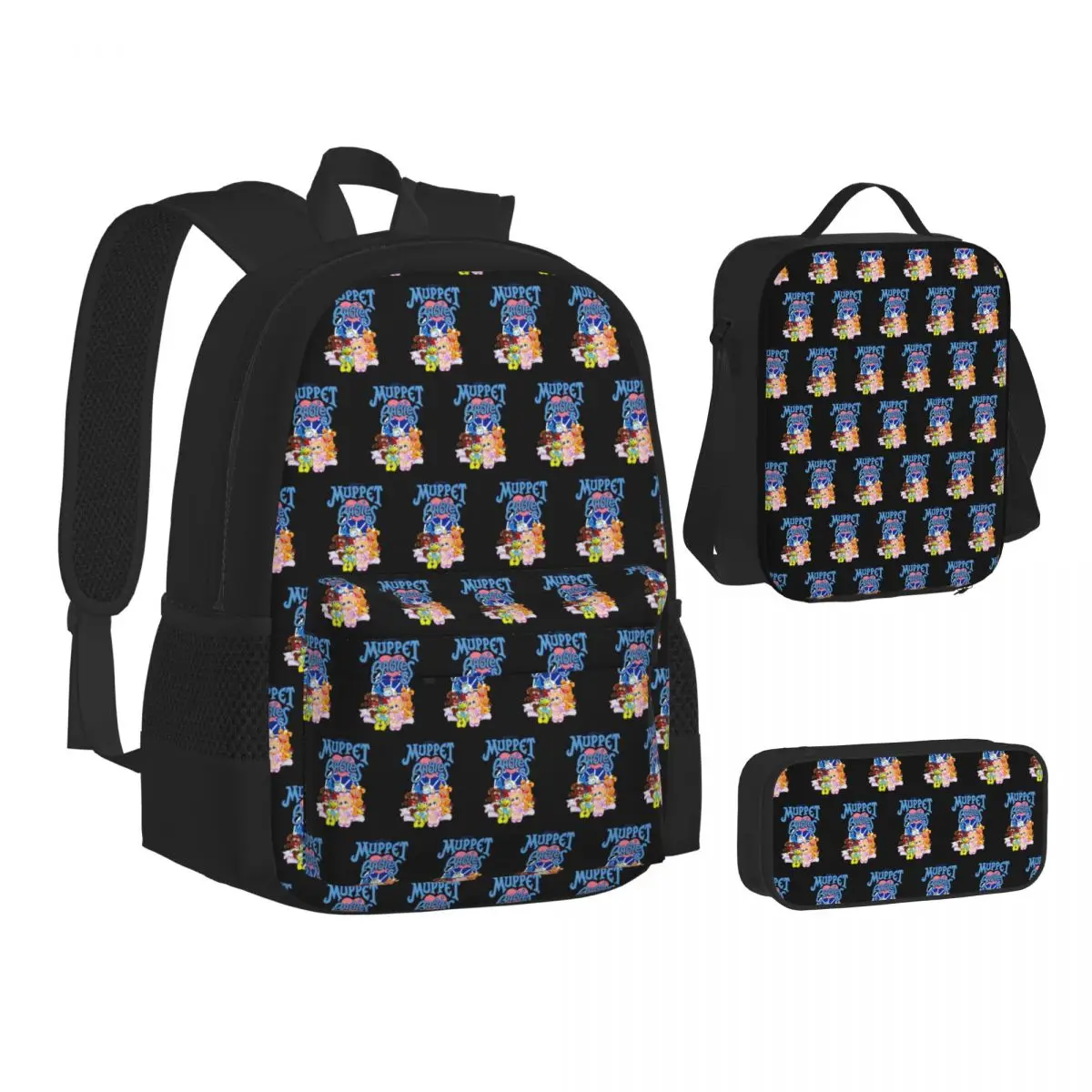 Muppet Babies Backpacks Boys Girls Bookbag Children School Bags Kids Rucksack Lunch Bag Pen Bag Three-Piece Set
Muppet Babies Backpacks Boys Girls Bookbag Children School Bags Kids Rucksack Lunch Bag Pen Bag Three-Piece Set