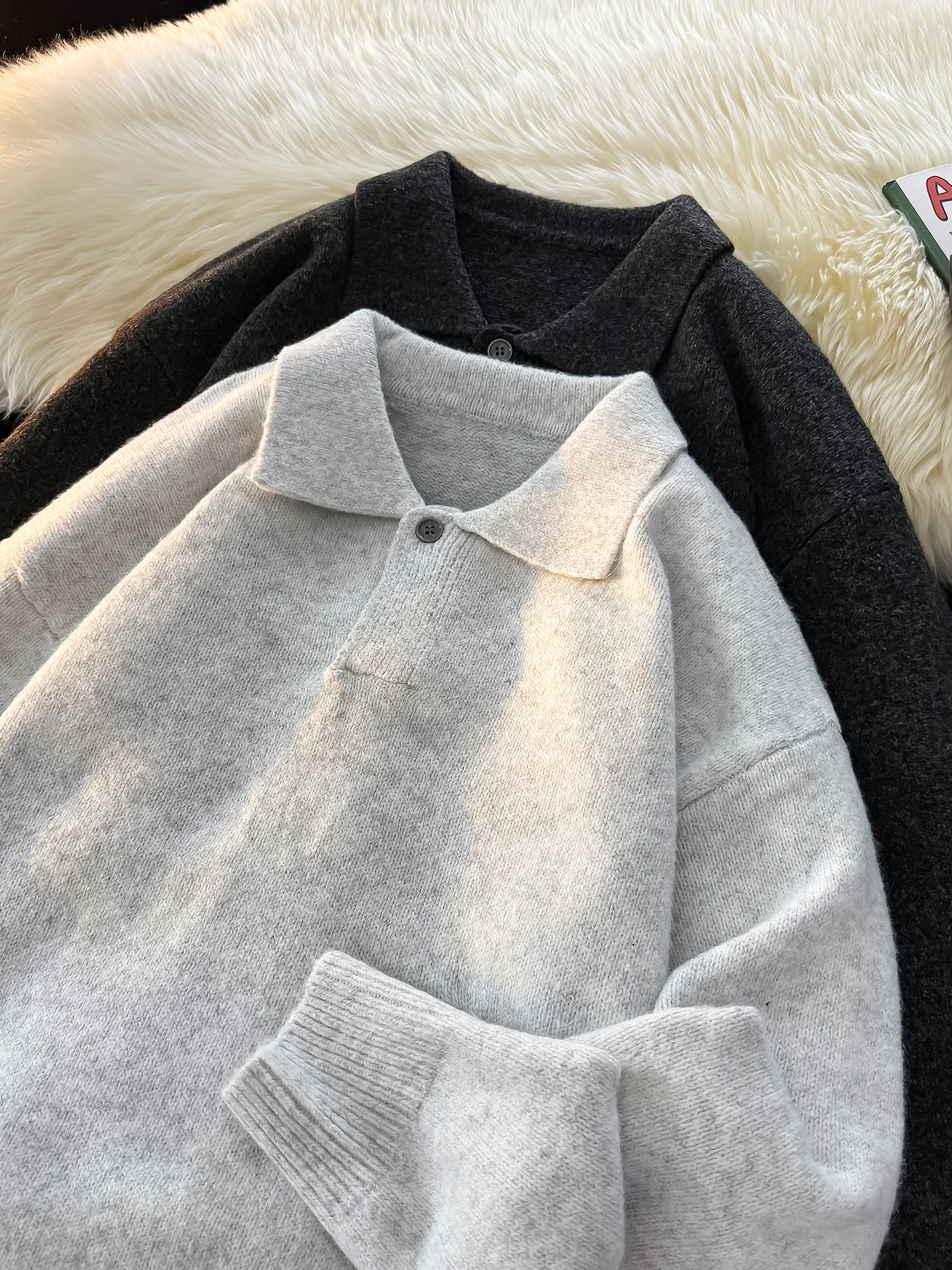 Autumn Winter Men's Crew Ne Knitwear Loose Fit Comfortable Casual Spor Trendy Pure Color Knitted Sweater for Teens And St...
Autumn Winter Men's Crew Ne Knitwear Loose Fit Comfortable Casual Spor Trendy Pure Color Knitted Sweater for Teens And St...