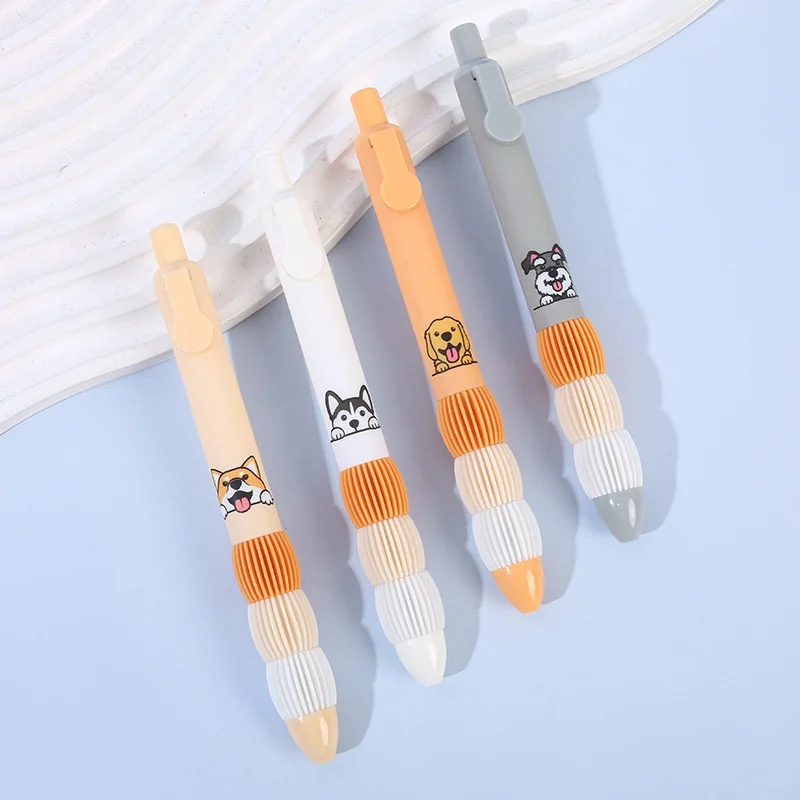 24/48pcs Kawaii Dog Press Cute 0.5mm Black Ink Signature Pens Promotional Gift School Supplies
24/48pcs Kawaii Dog Press Cute 0.5mm Black Ink Signature Pens Promotional Gift School Supplies