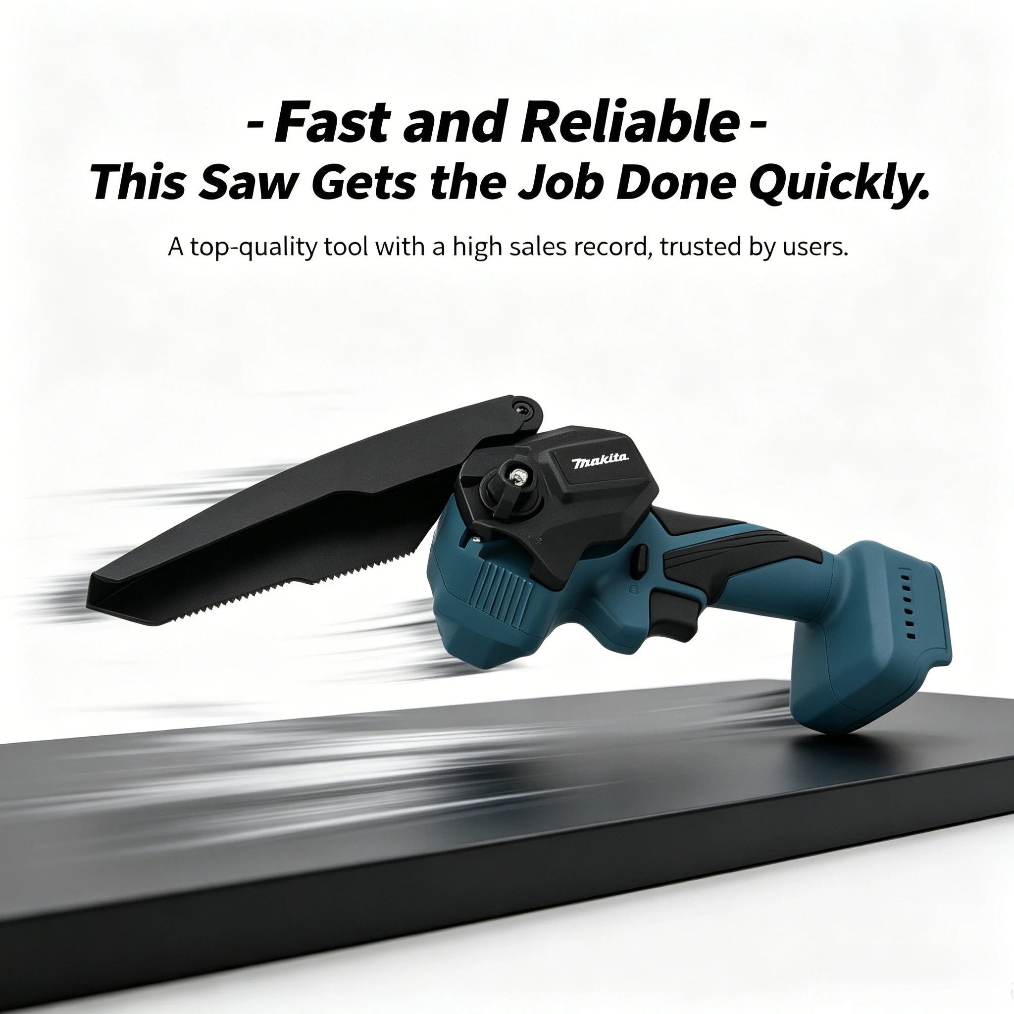 Makita lithium battery portable reciprocating saw, horse knife saw, woodworking and logging saw Multifunctional(tool only)
Makita lithium battery portable reciprocating saw, horse knife saw, woodworking and logging saw Multifunctional(tool only)