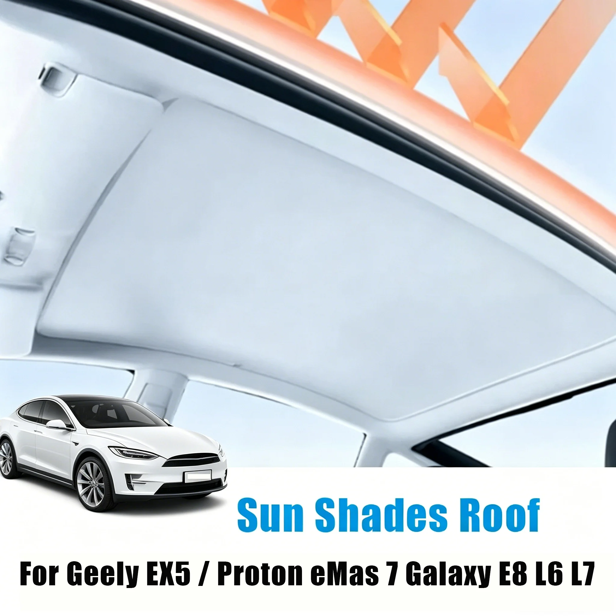 For Geely EX5 Galaxy E8 L6 L7 Sunroof Sunshade,Summer Car Interior Thermal Insulation And Sun UV Protection Car Accessories
For Geely EX5 Galaxy E8 L6 L7 Sunroof Sunshade,Summer Car Interior Thermal Insulation And Sun UV Protection Car Accessories